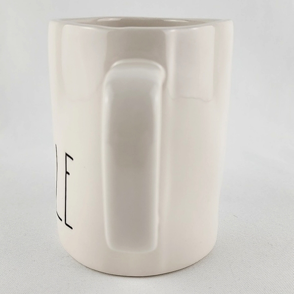 ⭐️2/ $50⭐️ Rae Dunn Artisan White Ceramic Mug Large Black  Letters BE HUMBLE - Picture 3 of 10